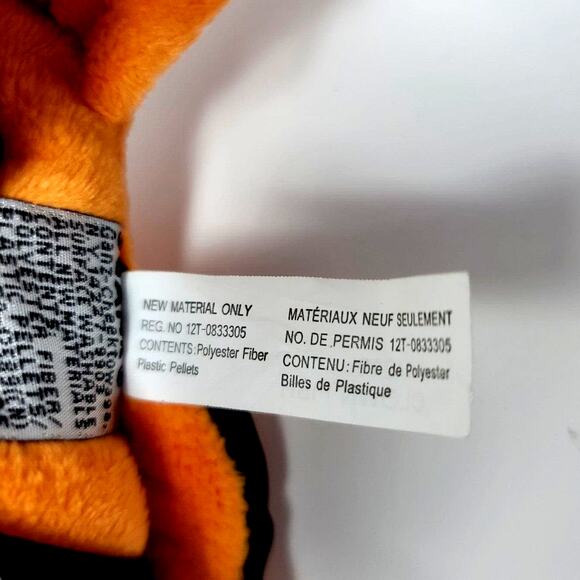 Ganz Webkinz Clown Fish Plush Stuffed Animal Orange & White HM219 - Picture 8 of 10